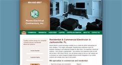 Desktop Screenshot of mooreelectric-jax.com